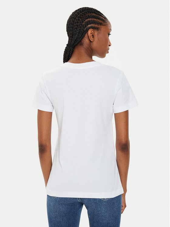 Calvin Klein Jeans Calvin Klein Jeans T-Shirt Monologo J20J223563 Weiß Slim Fit