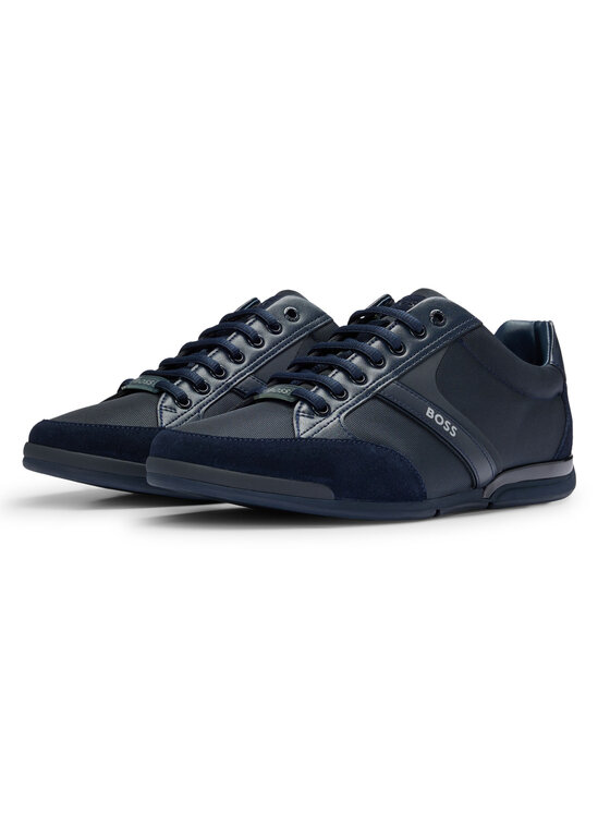 BOSS Boss Sneakersy 24850 Niebieski