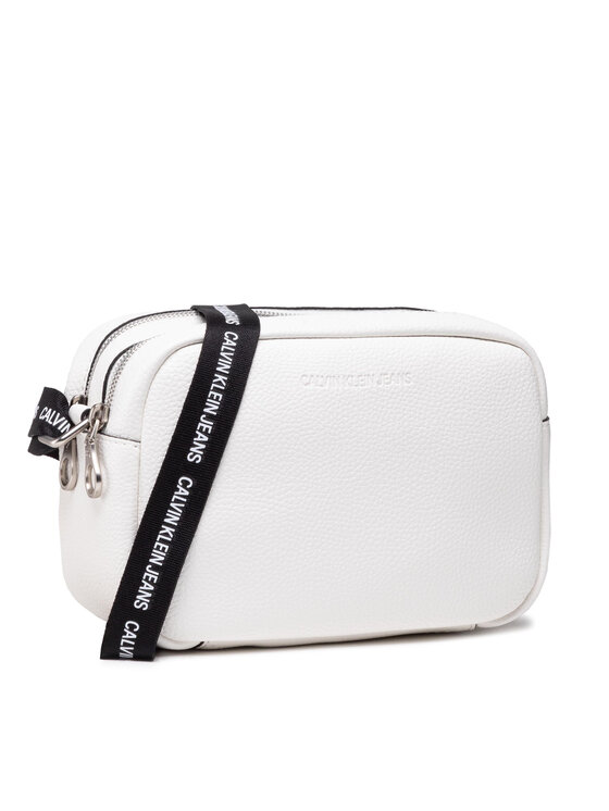 calvin klein double zip camera bag