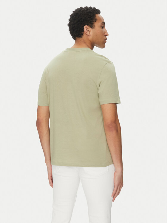 HUGO HUGO T-Shirt Dero222 50466158 Zielony Regular Fit