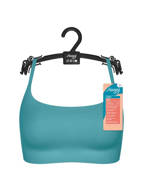 Triumph Triumph Biustonosz sloggi ZERO Feel 2.0 Ultra Bra Niebieski