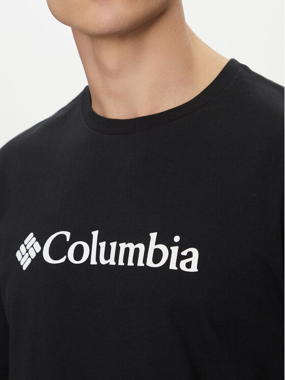 Columbia Columbia Tričko CSC Basic Logo EM2180 Čierna Regular Fit