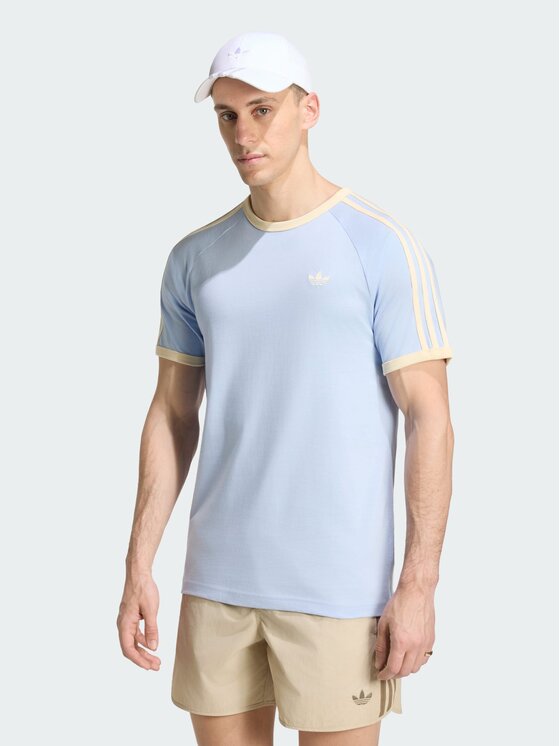 adidas adidas T-Shirt 159019 Niebieski jasny Regular Fit