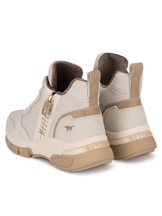 Mustang Mustang Stiefeletten 1481-501 Weiß