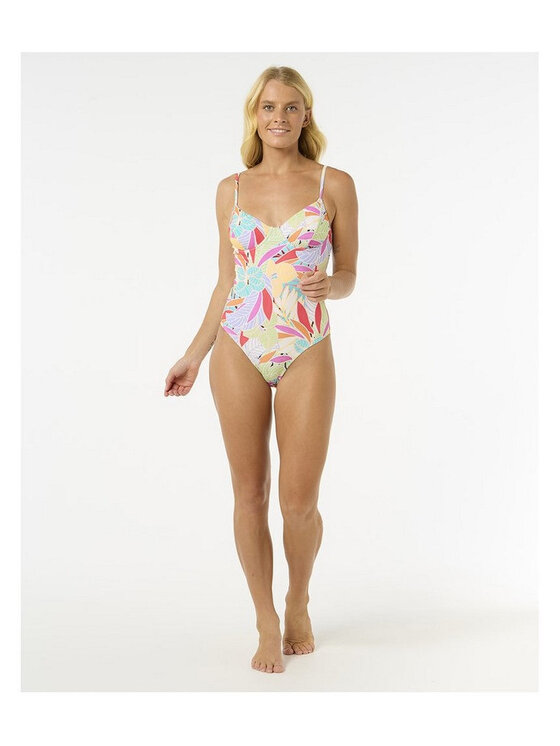 Rip Curl Rip Curl Strój kąpielowy Cala Vadella D-Dd One Piece Kolorowy