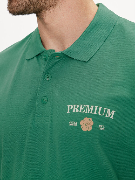 Jack&Jones Jack&Jones Polo Jprblaalfie 12259678 Πράσινο Regular Fit