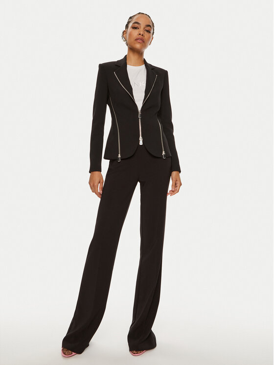 PINKO Pinko Σακάκι La Teste Giacca . 104096 A20A Μαύρο Regular Fit