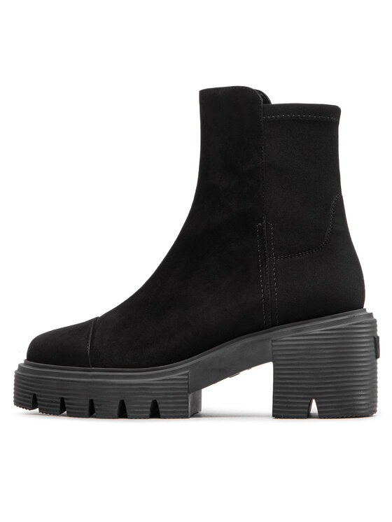 Stuart Weitzman Stuart Weitzman Botki Soho Bootie SC723 Czarny