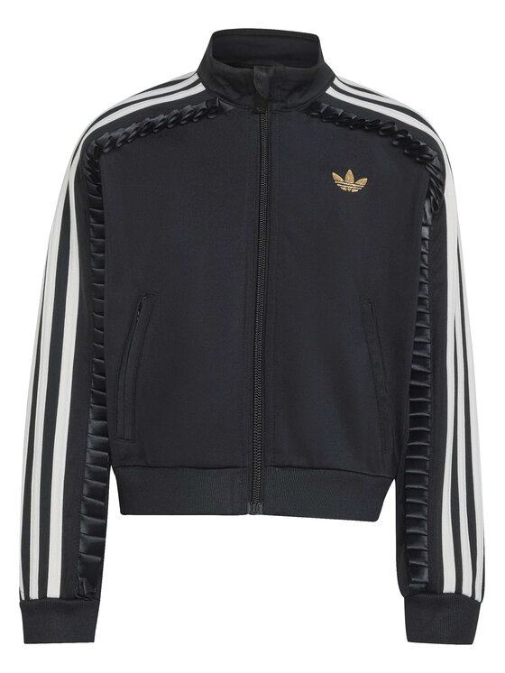 adidas adidas Φόρμα Firebird Loose Tracksuit KR6591 Μαύρο Regular Fit