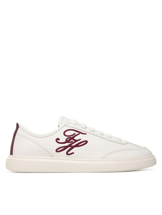 Tommy Hilfiger Tommy Hilfiger Tenisice Th Icon Court Script Premium FW0FW09604 Krem