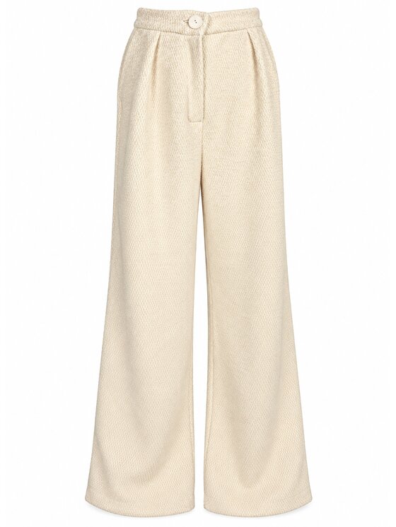 Love Saints Love Saints Komplet bluzka i spodnie L26WF-KA-K12 Beżowy Oversize