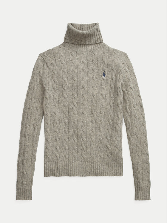 Polo Ralph Lauren Polo Ralph Lauren Bluză cu gât 211888686002 Gri Regular Fit