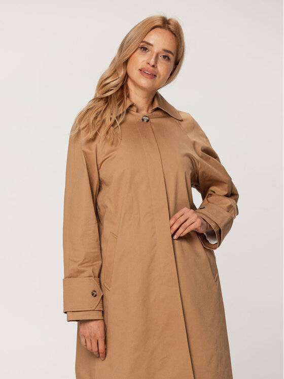 Willsoor Willsoor Trencz 66619 66620 Brązowy Regular Fit