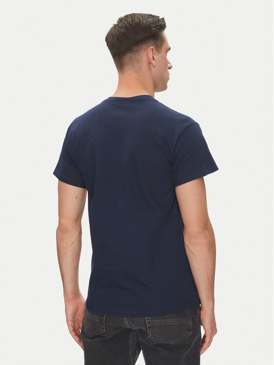 Etnies Etnies T-Shirt Burger 4130004128 Granatowy Regular Fit