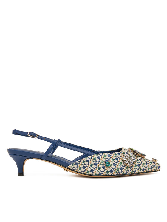 Guess Sandále FLPJSN FAB03 Modrá