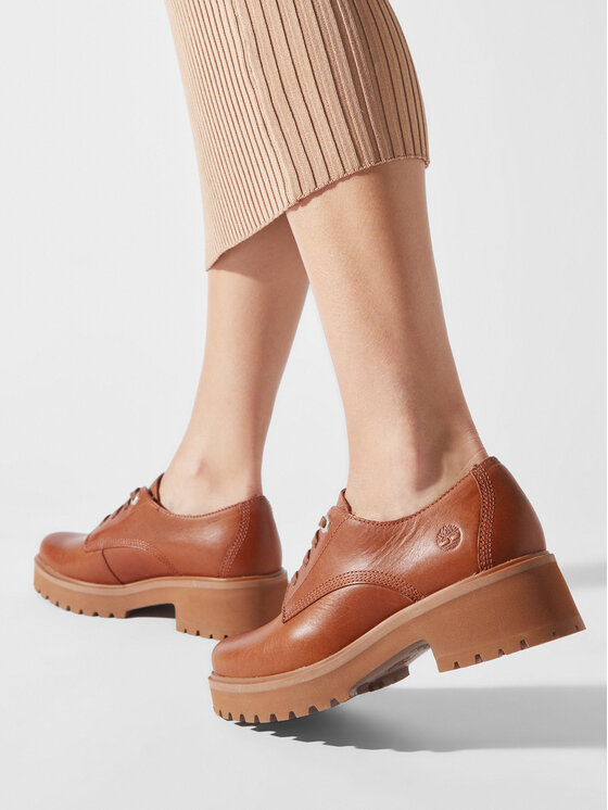 Timberland Timberland Oksfordo batai Carnaby Cool Oxford TB0A5WTMF131 Ruda