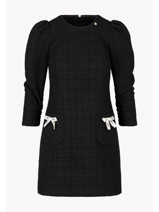 BIZUU BIZUU Sukienka codzienna NOILLY Czarny Standard Fit