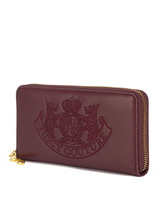 Juicy Couture Juicy Couture Suur naiste rahakott BIJXT8652WVP Bordoopunane