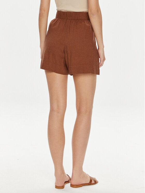 Gap Gap Szorty materiałowe 582942-00 Brązowy Regular Fit