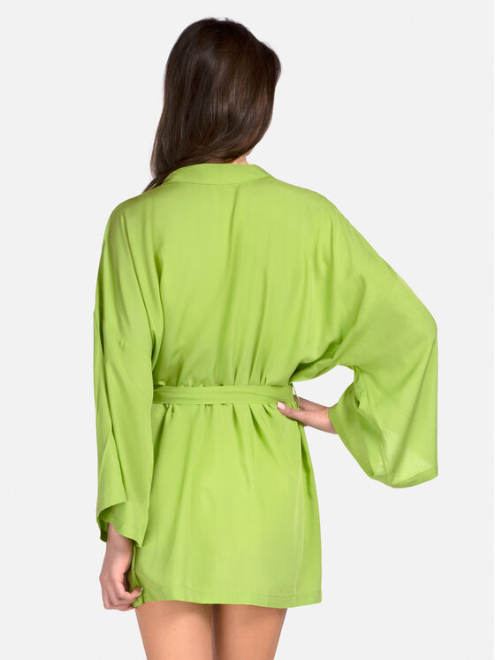 Miss Lou Miss Lou Accappatoio da spiaggia O-JR2-Z Verde