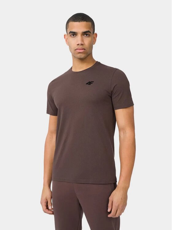 4F 4F Komplet t-shirtów 4FWSS24 TTSHM1896 91S MULTIKOLOR 1 3pak 3XL Kolorowy Regular Fit