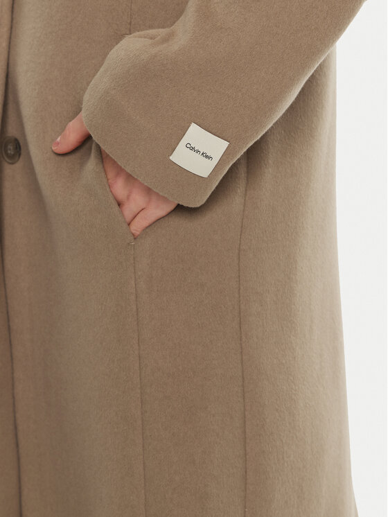 Calvin Klein Calvin Klein Villane mantel K20K207701 Beež Regular Fit