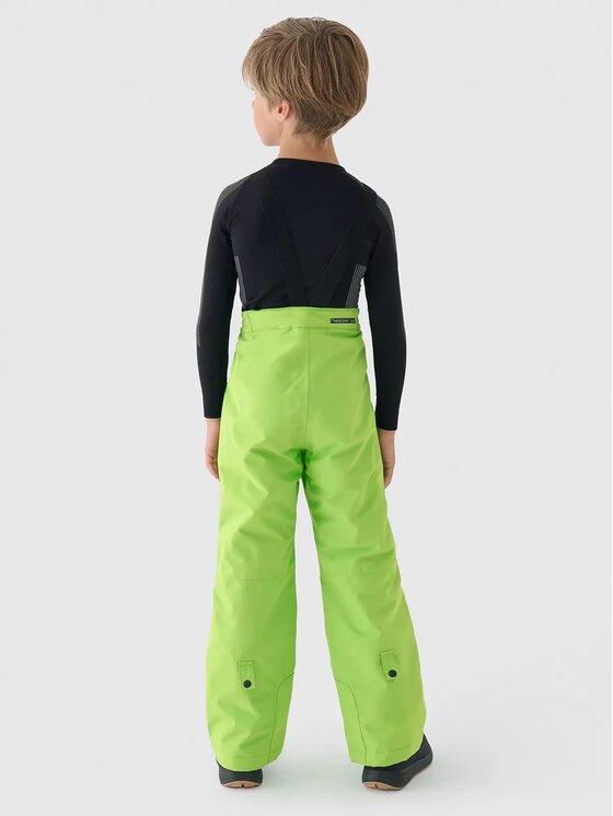 4F 4F Pantaloni da sci 4FJWAW24TFTRM654-41S Verde Regular Fit