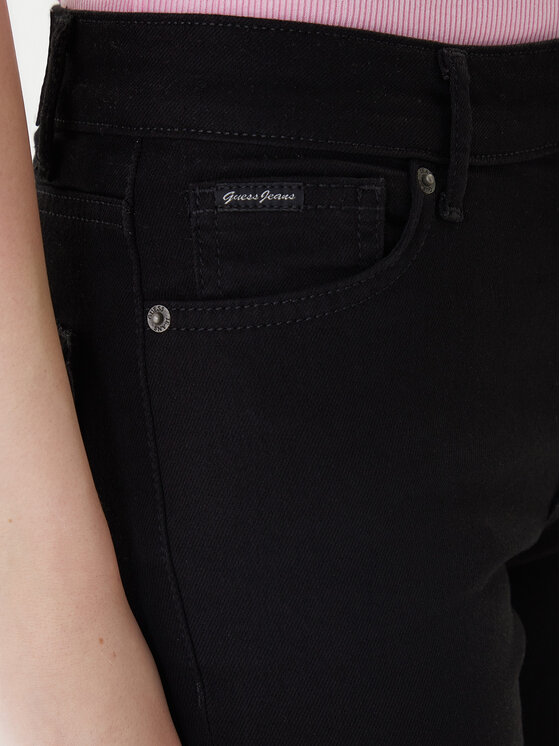 Guess Jeans Guess Jeans Džínsy W4YA92 D5DL1 Čierna Skinny Fit