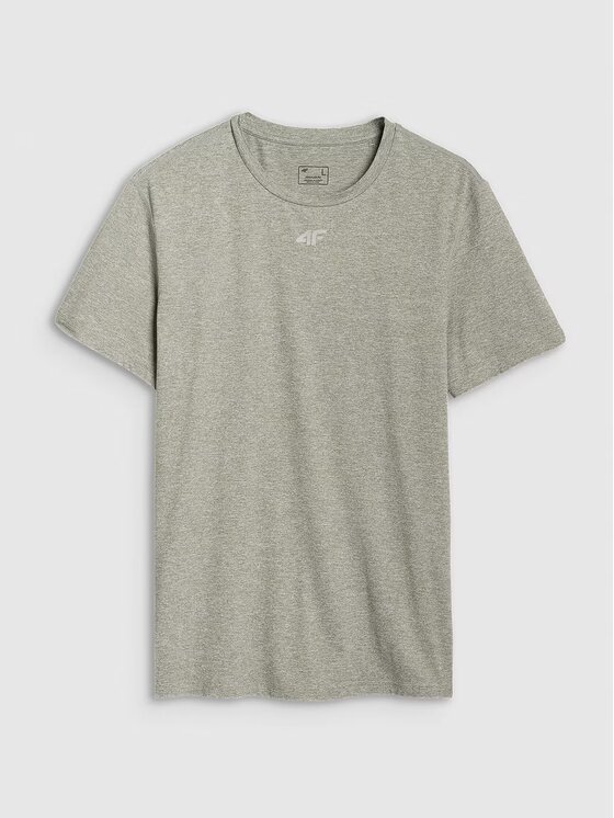 4F 4F Funkčné tričko 4FWSS25TFTSM1344-44M Zelená Regular Fit