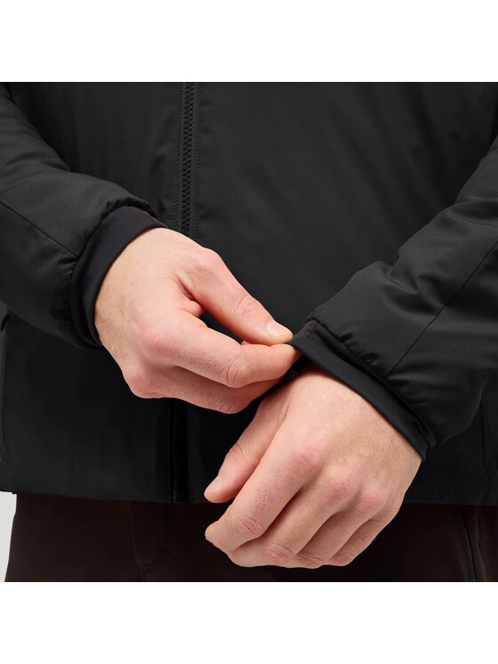 Haglöfs Haglöfs Kurtka przejściowa Kurtka ocieplana męska Mimic Alert Hood Czarny Regular Fit