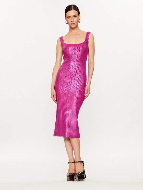 PINKO Pinko Vestito di maglia Costina 102211 A1BF Rosa Slim Fit
