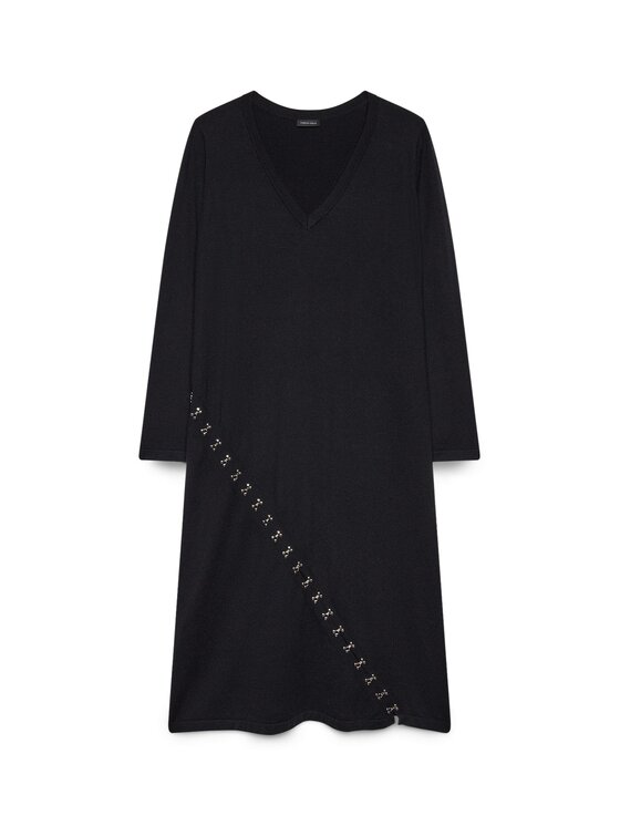 Fiorella Rubino Fiorella Rubino Sukienka koktajlowa 7602L001265N033 Czarny Regular Fit