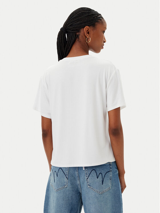 MET MET T-krekls M10 262TP Balts Regular Fit