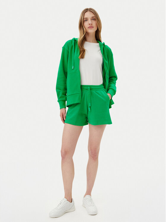 Silvian Heach Silvian Heach Pantaloni scurți sport Steffi GPP25115SH Verde Regular Fit