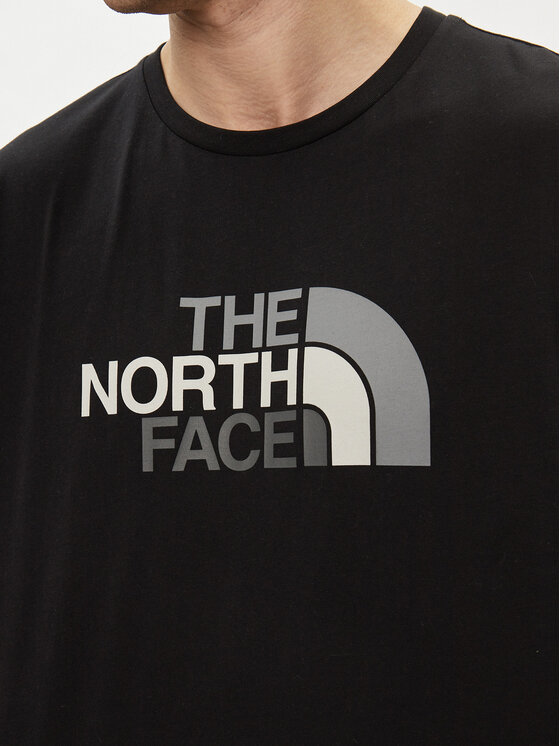 The North Face The North Face T-Shirt Easy NF0A87N5 Μαύρο Regular Fit