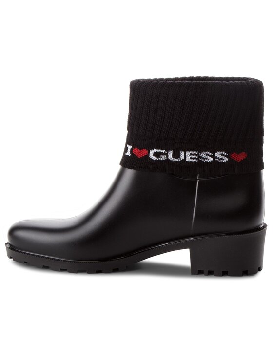 Guess Guess Gummistiefel FLVNT3 ELE09 Schwarz