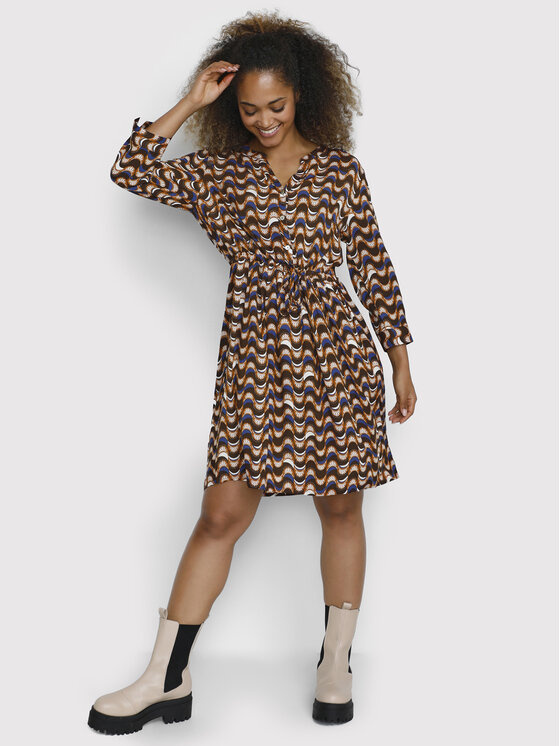 Vestito chemisier Runa 10610331 Multicolore