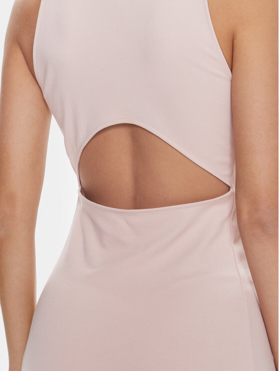 Calvin Klein Jeans Calvin Klein Jeans Sukienka letnia Racerback Milano J20J223067 Różowy Slim Fit