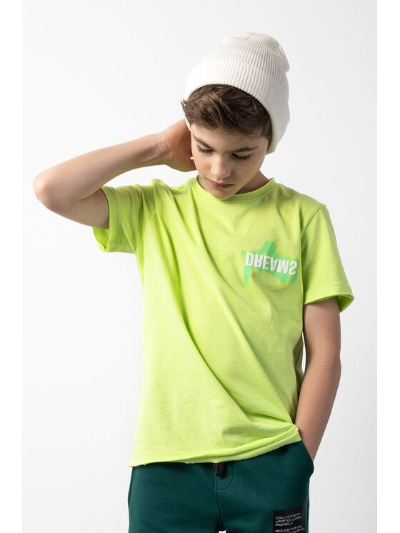 Coccodrillo Coccodrillo T-Shirt ZC5143204XBJ-030 Žlutá Regular Fit
