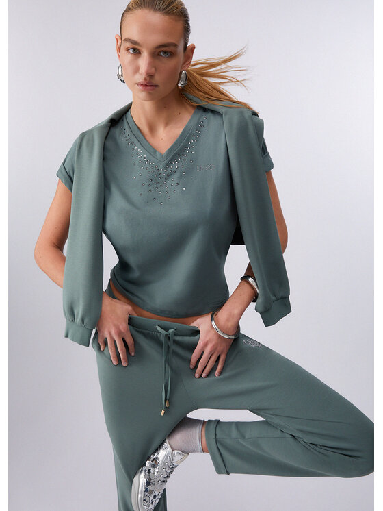 Liu Jo Liu Jo T-shirt TA6284JS92376009 Viola Regular Fit