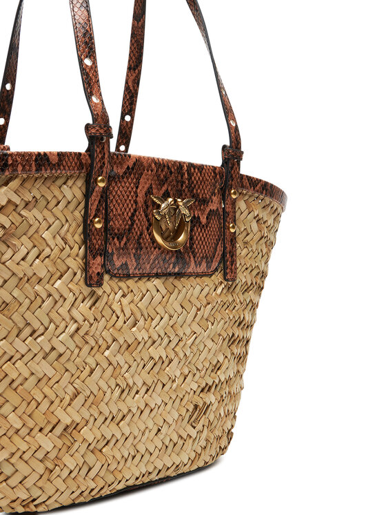 PINKO PINKO Táska Love Summer Basket PE 25 PLTT 103324 A2GO Bézs