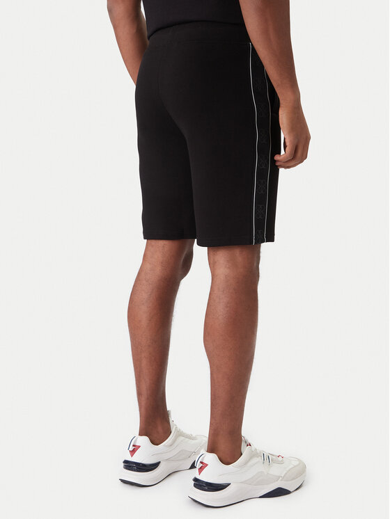 Guess Guess Medžiaginiai šortai Mickey Z4RD04 KB3P2 Juoda Regular Fit