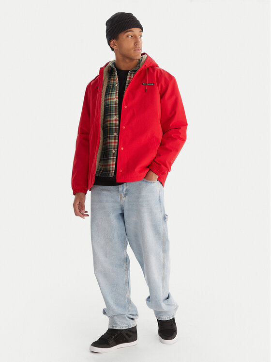 Quiksilver Quiksilver Kurtka przejściowa EQYJK04186 Czerwony Regular Fit