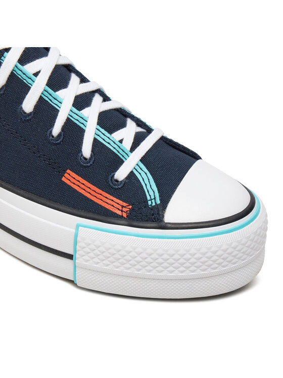 Converse Converse Scarpe da ginnastica Chuck Taylor All Star Lift Platform Color Pop Ox A07597C Nero