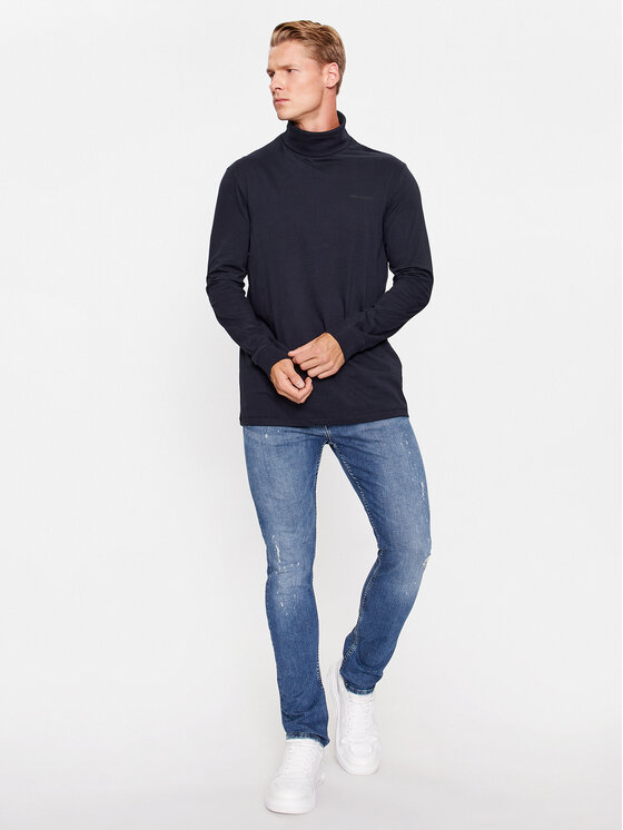 KARL LAGERFELD KARL LAGERFELD Rolák 755032 534226 Tmavomodrá Regular Fit