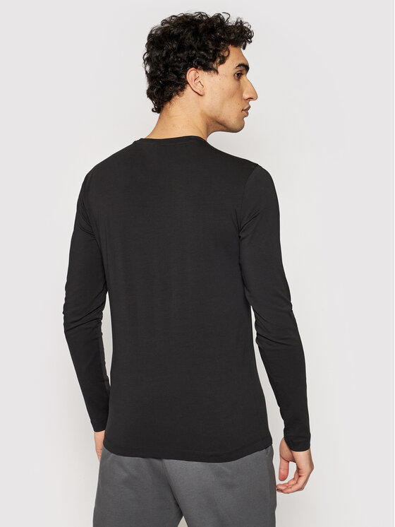 Longsleeve 8NPTL9 PJ03Z 1200 Nero Slim Fit