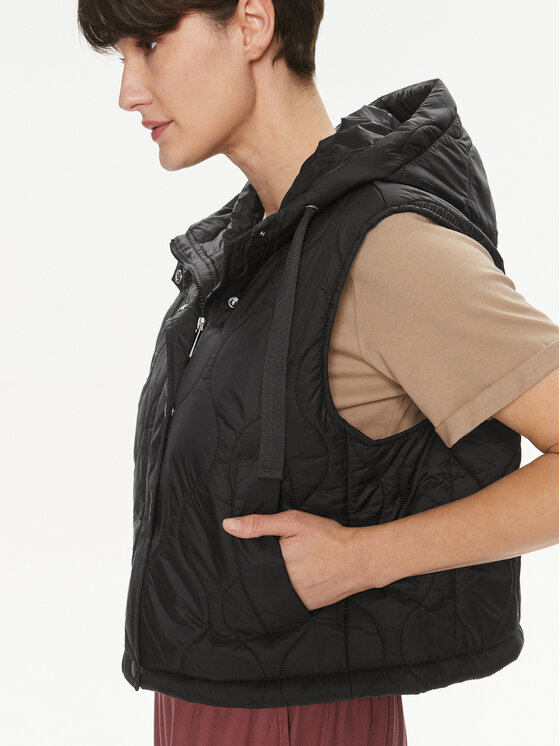 ONLY ONLY Bodywarmer Valentina 15315383 Schwarz Regular Fit