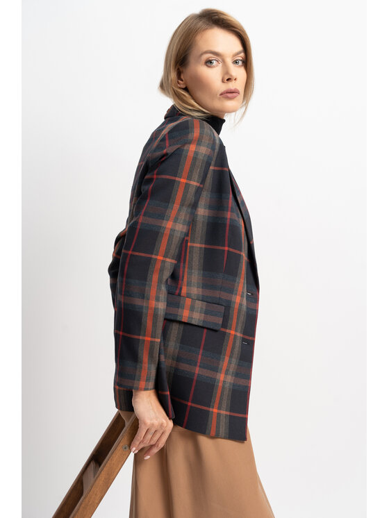 CLICK CLICK Maxi sukně 50-700 Béžová Classic Fit