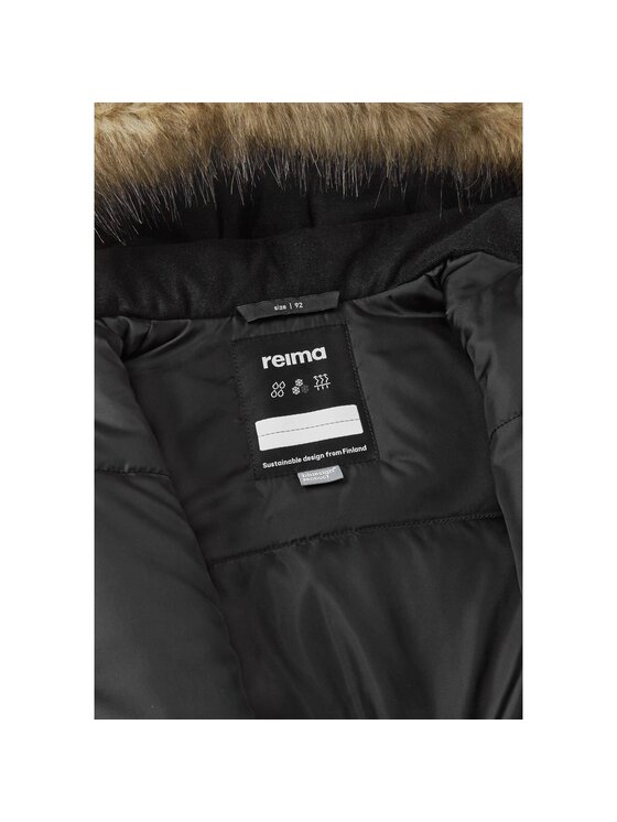 Reima Reima Kurtka puchowa 5100117C-9990 Czarny Regular Fit