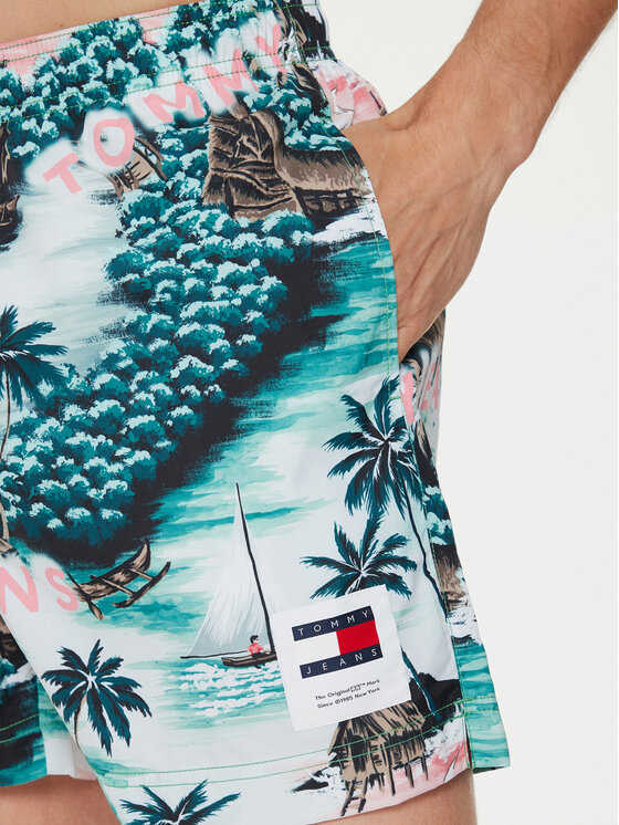 Tommy Hilfiger Tommy Hilfiger Plavecké šortky UM0UM03150 Barevná Regular Fit